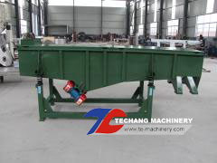 Linear vibrating screen