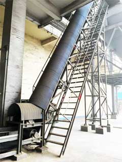 Application of belt conveyor in chemical fertilizer plant