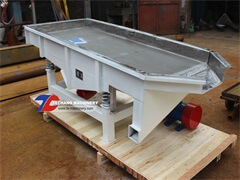 Stainless steel linear vibrating screen